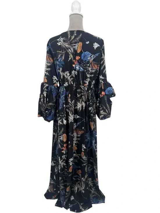 TOV Holy Floral Boho Maxi Dress Small Free People Style Romantic Cottagecore - Picture 7 of 10